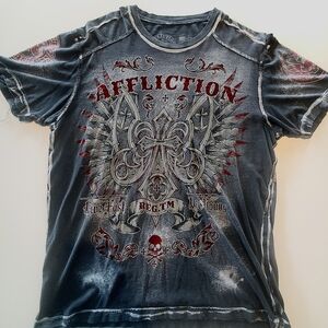 Mens affliction shirt